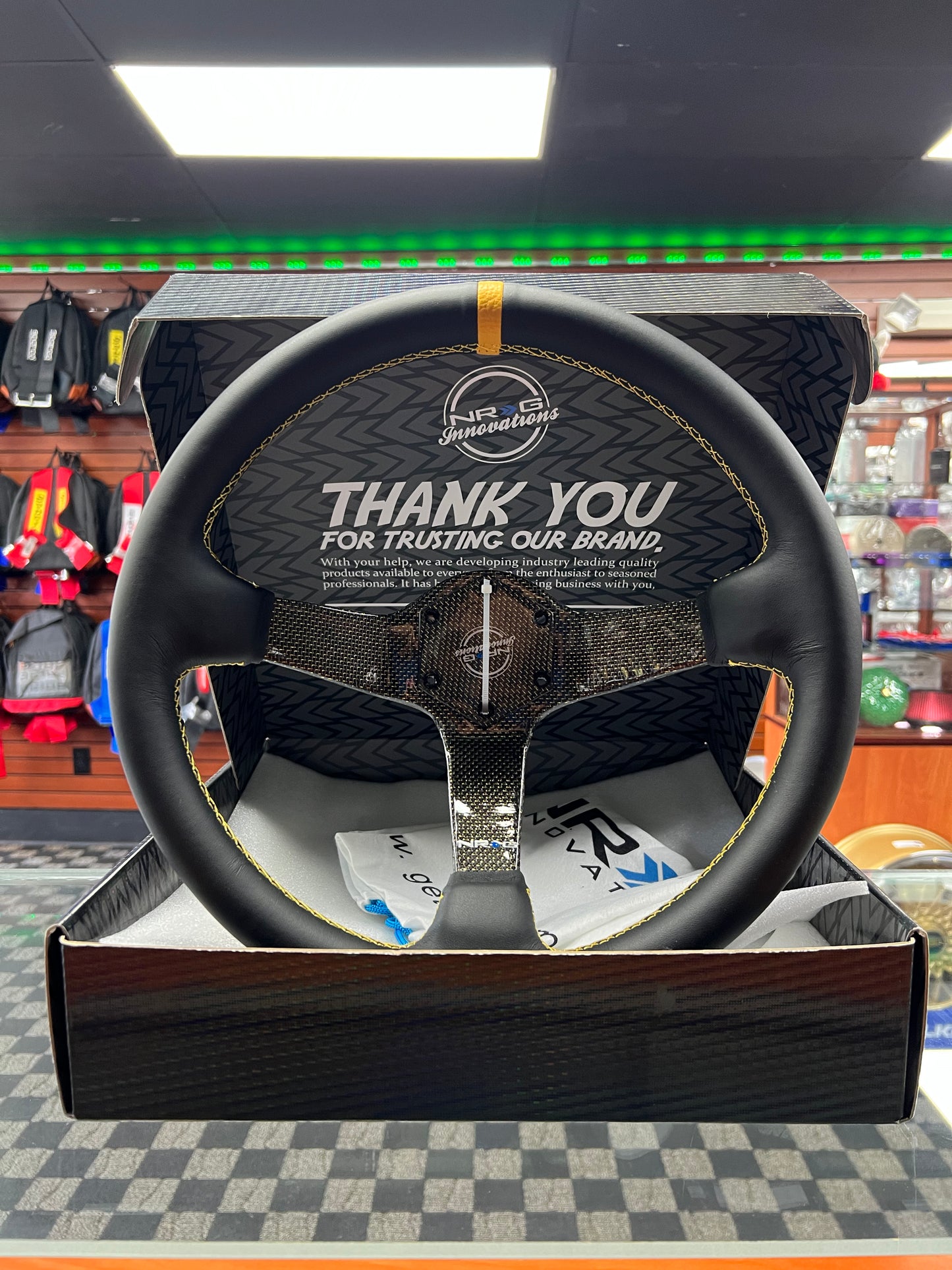 NRG STEERING WHEEL