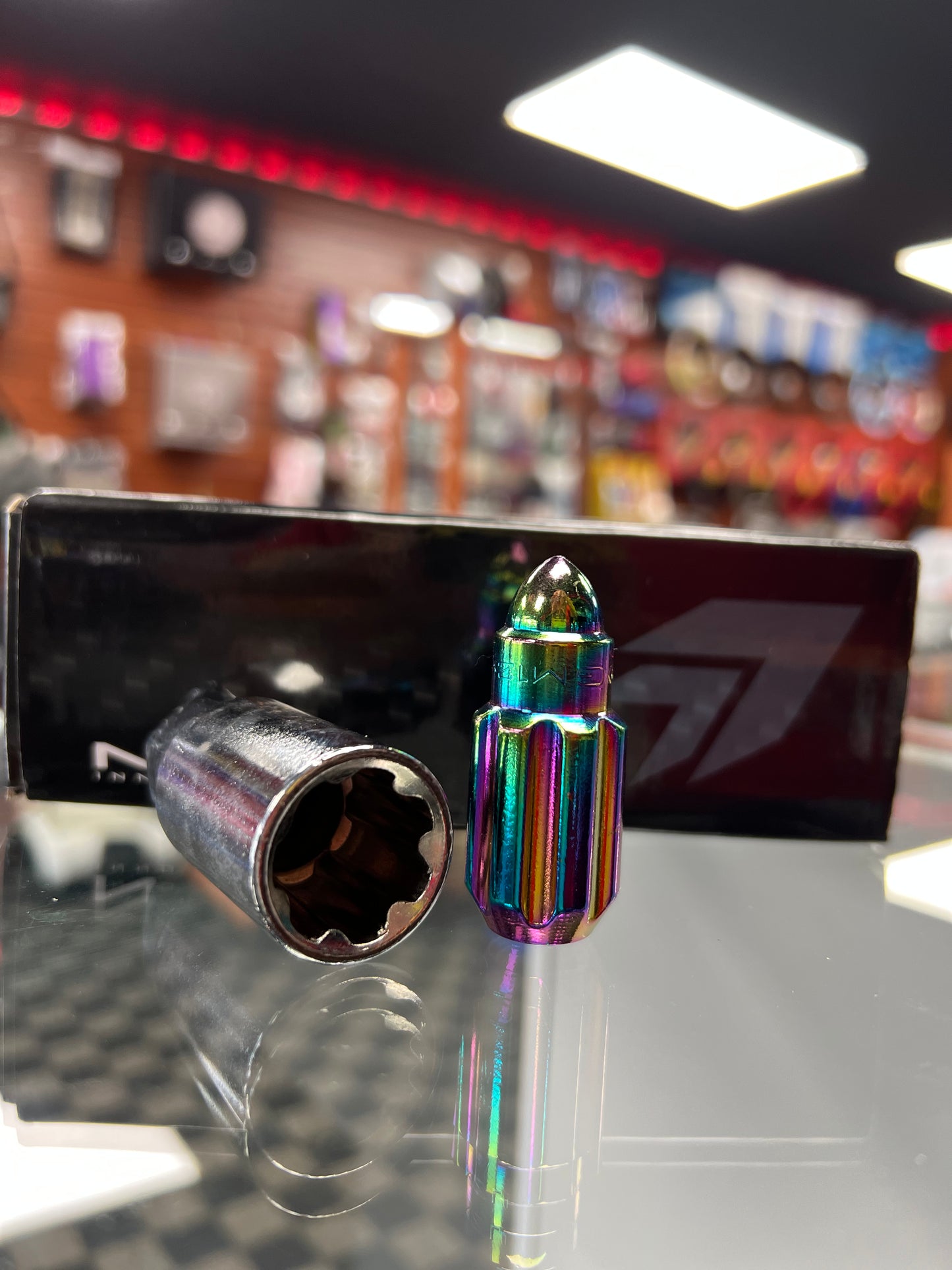 NRG LUG NUTS NEO CHROME