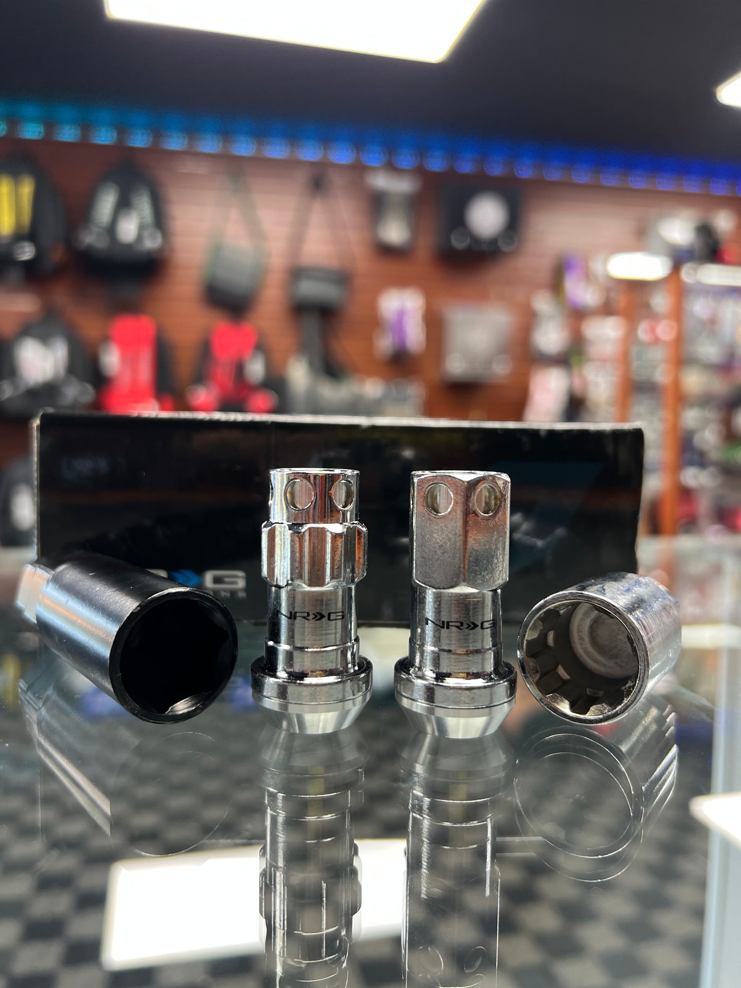 NRG LUG NUTS CHROME