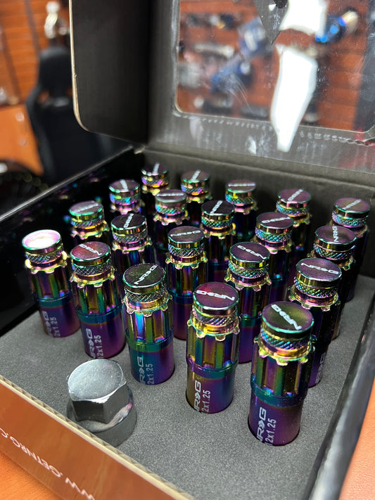 NRG LUG NUTS NEO CHROME